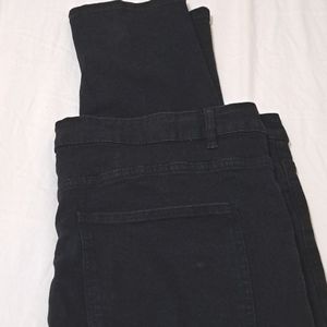 NEW BLACK MEN JEAN 3XL SIZE  44-46 × 34 SHEIN